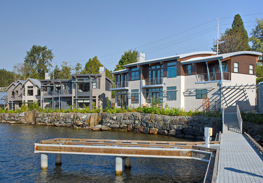 Lake Washington Waterfront Homes